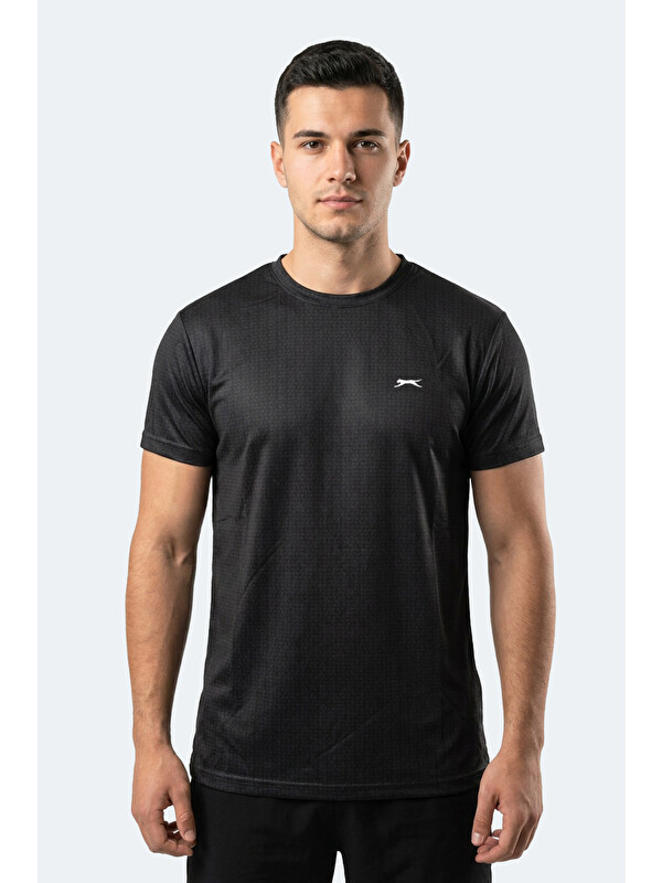 SLAZENGER RIFT Erkek Siyah Tişört