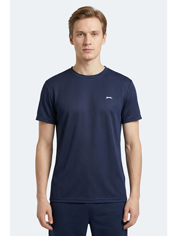 SLAZENGER KOFONA Erkek  Lacivert Tişört