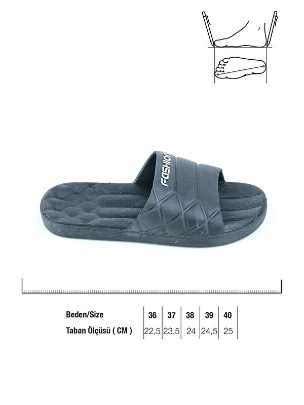 Yazlık Islak Zemine Uygun Kadın Terlik - Görsel 4