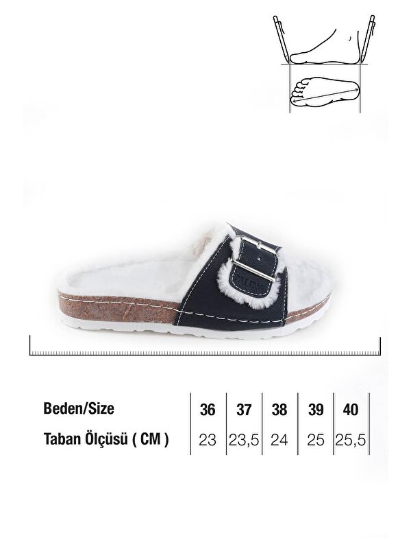Mantar Taban Kadın Terlik - Görsel 3