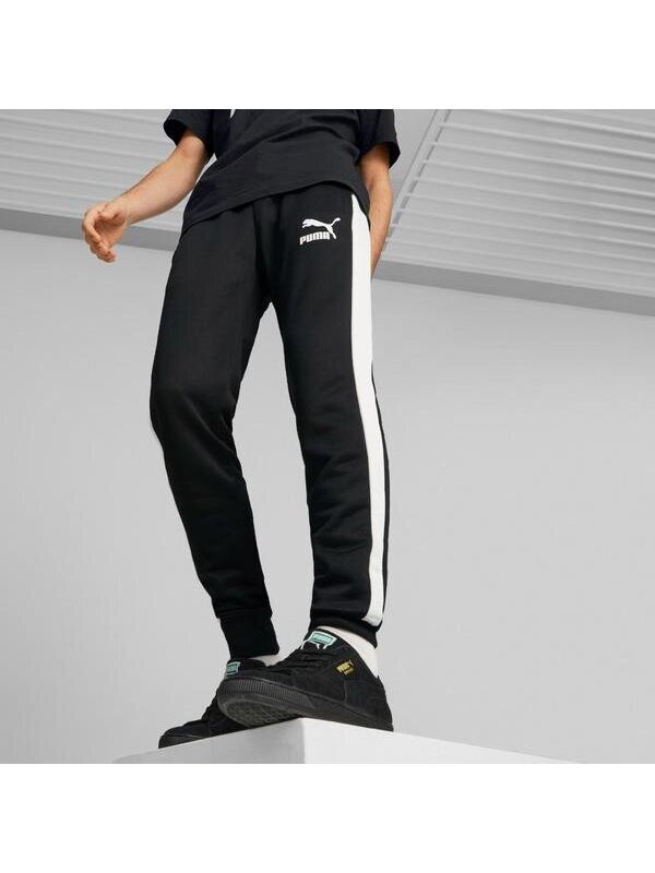 Puma Iconic T7 Track Erkek Siyah Eşofman Altı