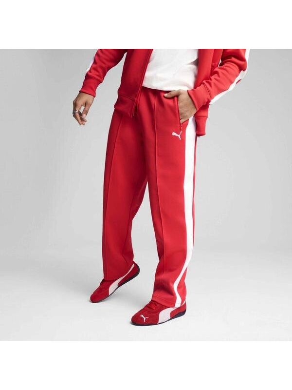 Puma T7 Always On Track Erkek Kırmızı Eşofman Altı