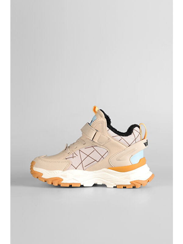 Tura Kürklü Erkek Çocuk Bej Outdoor Bot - Görsel 3