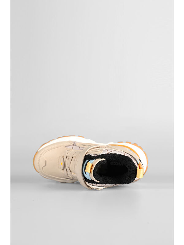 Tura Kürklü Erkek Çocuk Bej Outdoor Bot - Görsel 4