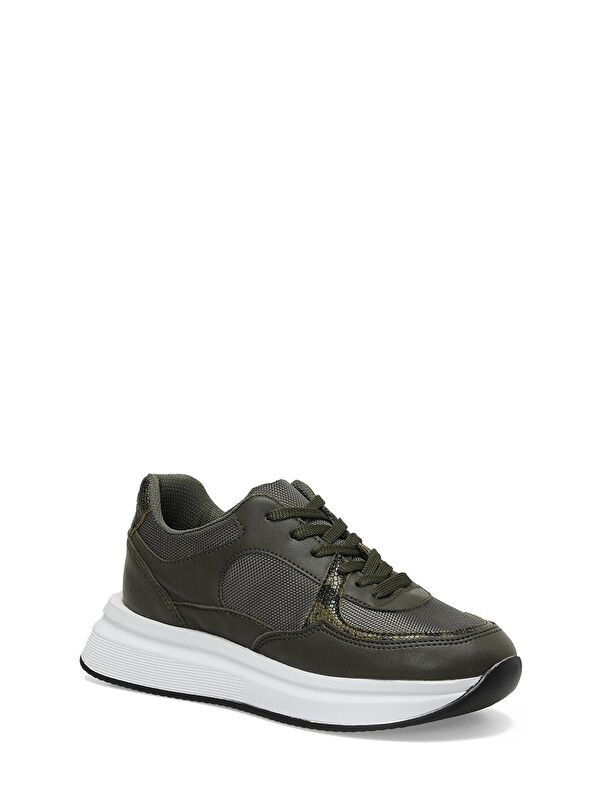 DORA 3PR Haki Kadın Spor Ayakkabı - Görsel 3