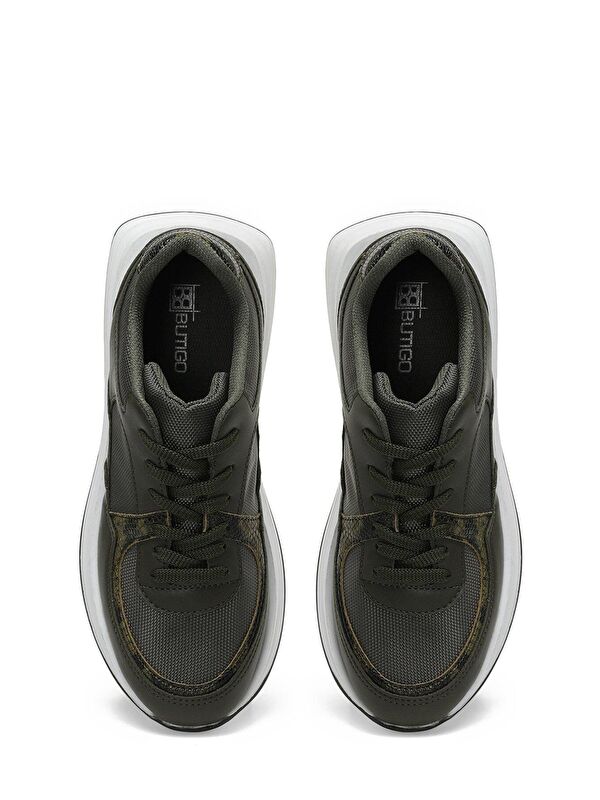 DORA 3PR Haki Kadın Spor Ayakkabı - Görsel 5