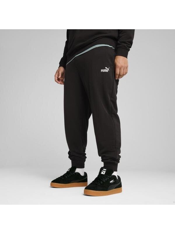 Puma Essentials No 1 Logo Erkek Siyah Eşofman Altı