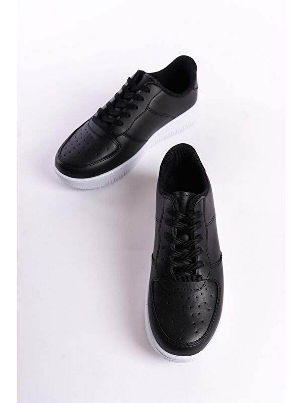 Capone Outfitters Capone Outfitters Siyah Klasik Düz Kadın Sneaker LC Waikiki'de! Siyah - 5. görsel