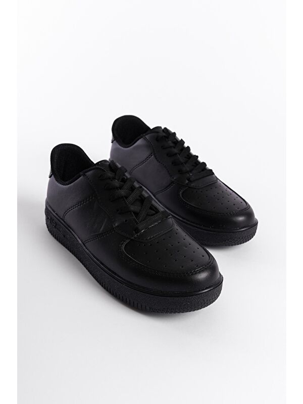 Klasik Düz Kadın Sneaker - Görsel 3