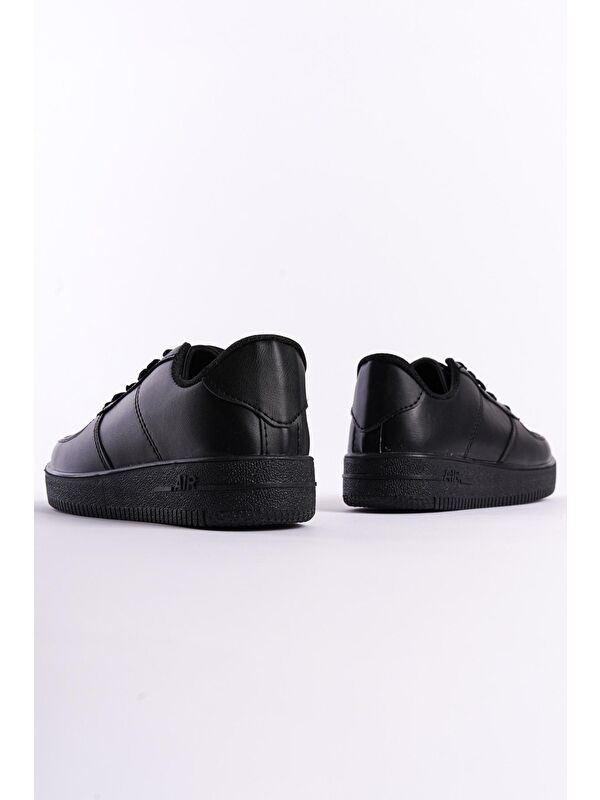 Klasik Düz Kadın Sneaker - Görsel 4