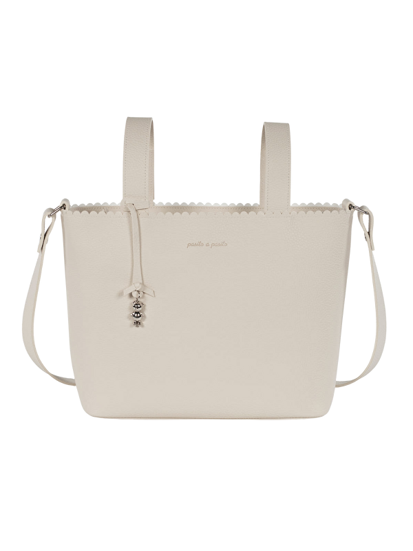 Pasito A Pasito Icon Crossbody Bebek Bakım Çantası Cream