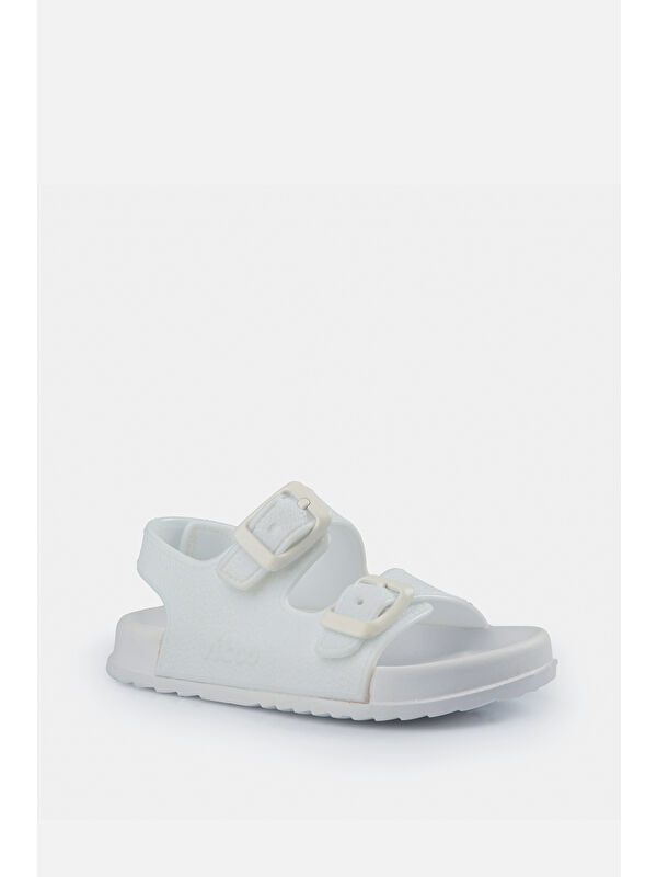 Bunny Basic Unisex Okul Öncesi Beyaz Sandalet - Görsel 3