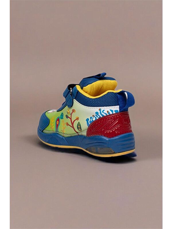 Zıpy Unisex Çocuk Bebek Işıklı Rahat Kaymaz Taban Spor Ayakkabı - Görsel 4