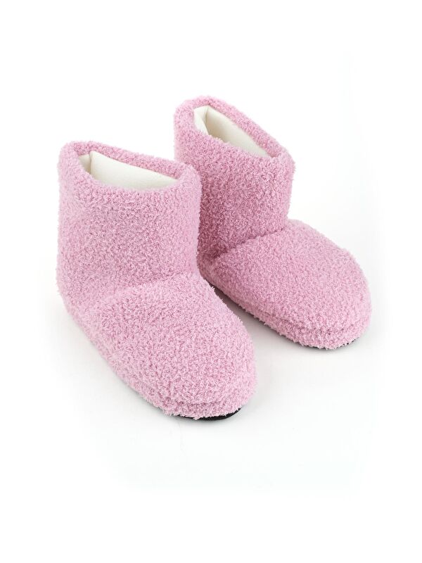 Kışlık Ev İçi Kadın Panduf Bot - Görsel 3