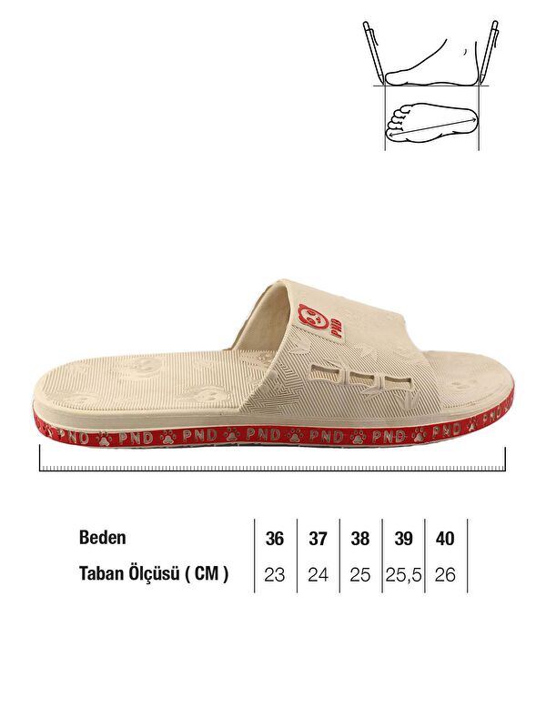 Yazlık Kaydırmaz Taban Kadın Terlik - Görsel 3