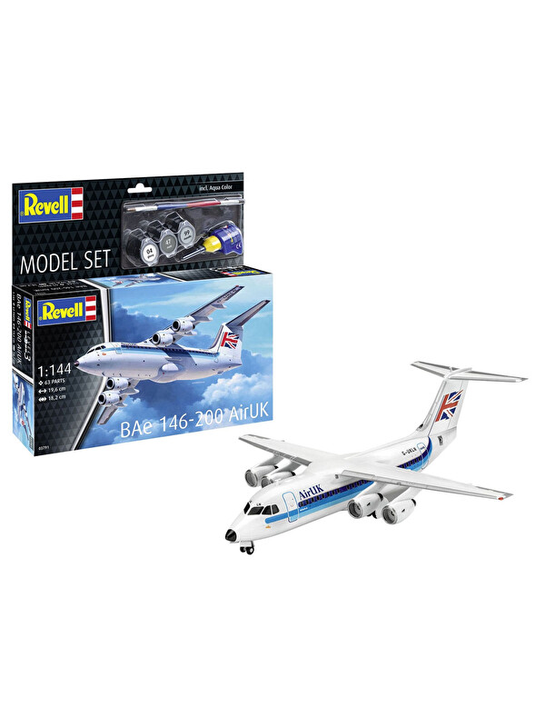 Revell Model Set Uçak BAe 146-200 AirUK 63791