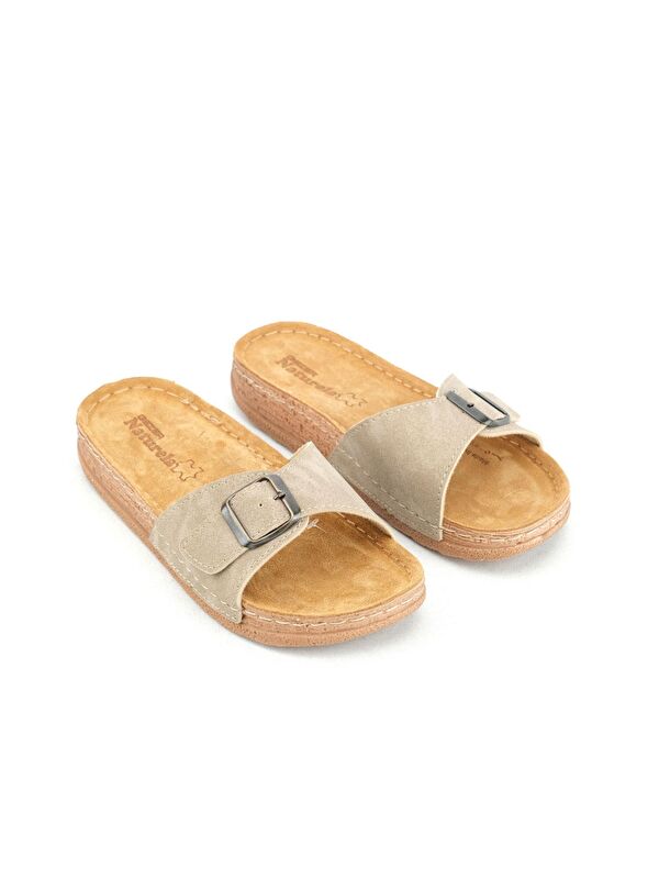 Yazlık Kadın Tokalı Terlik - Görsel 4