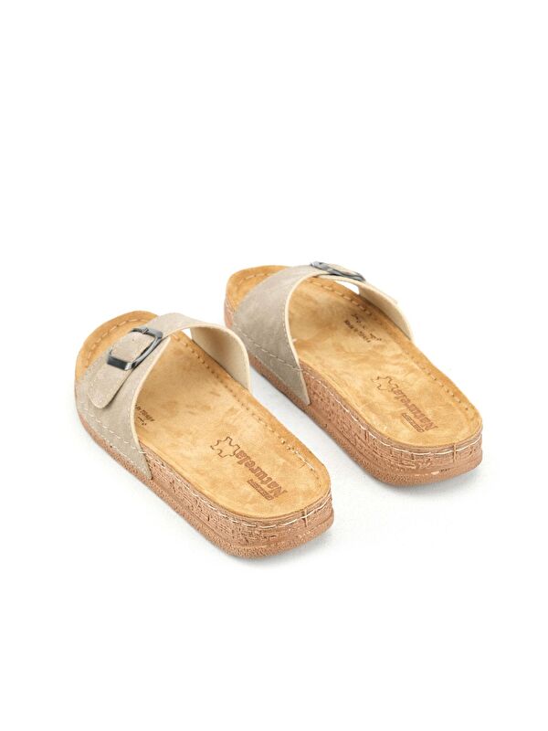 Yazlık Kadın Tokalı Terlik - Görsel 5