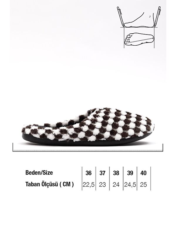 Kışlık Gondol Kadın Ev Terlik - Görsel 3