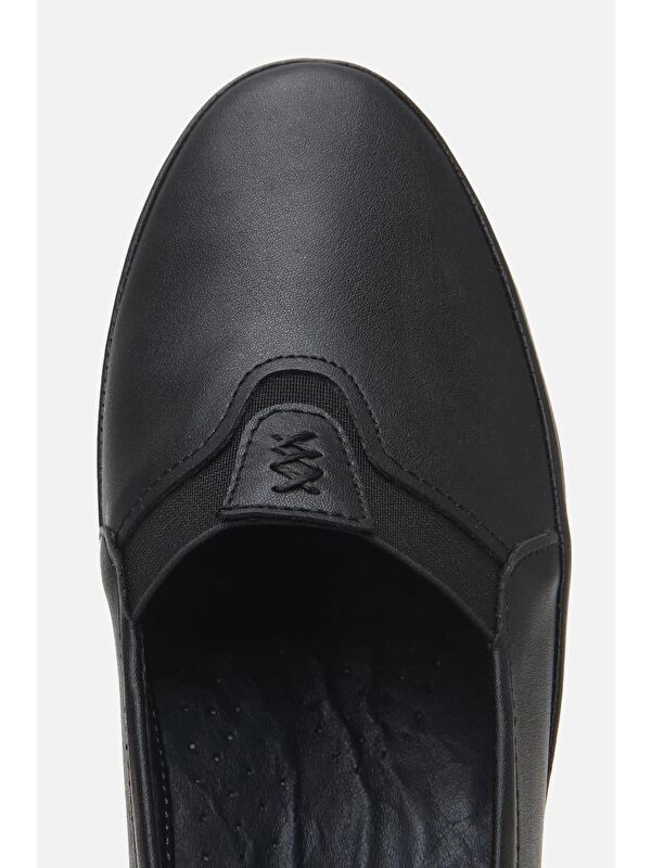 Kadın Siyah Comfort Düz Ayakkabı - Görsel 8