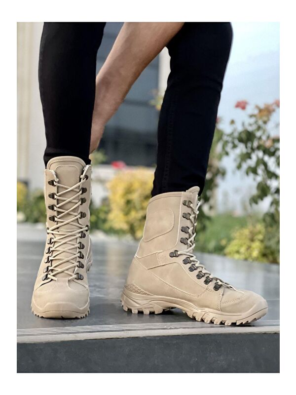 Josev Unisex Askeri Postal Bot - Görsel 7