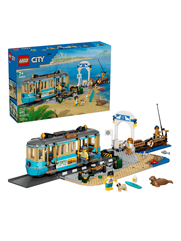 Lego City Klasik Plaj Tramvayı 60506
