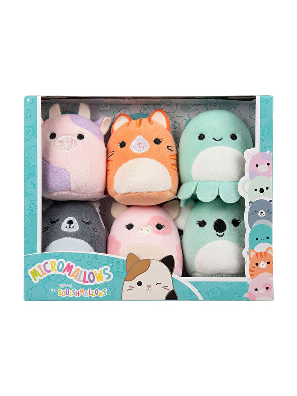 Squishmallows Micromallows 6'lı Figür Paketi MM0035