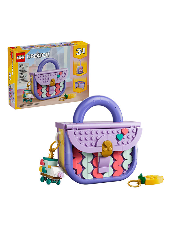 Lego Creator 3’ü 1 Arada Saklama Bölmeli Tasarım Çanta 31391