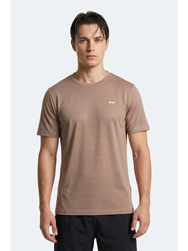SLAZENGER HARDFLEX Erkek  Vizon Tişört