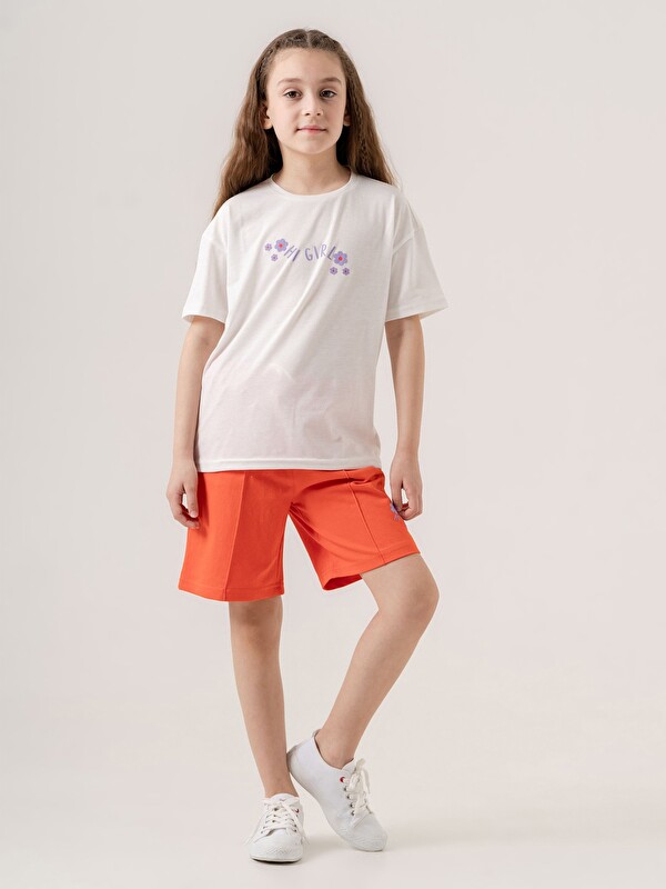 Mışıl Kids Hi Girl Baskılı Kız Çocuk Alt Üst Takımı