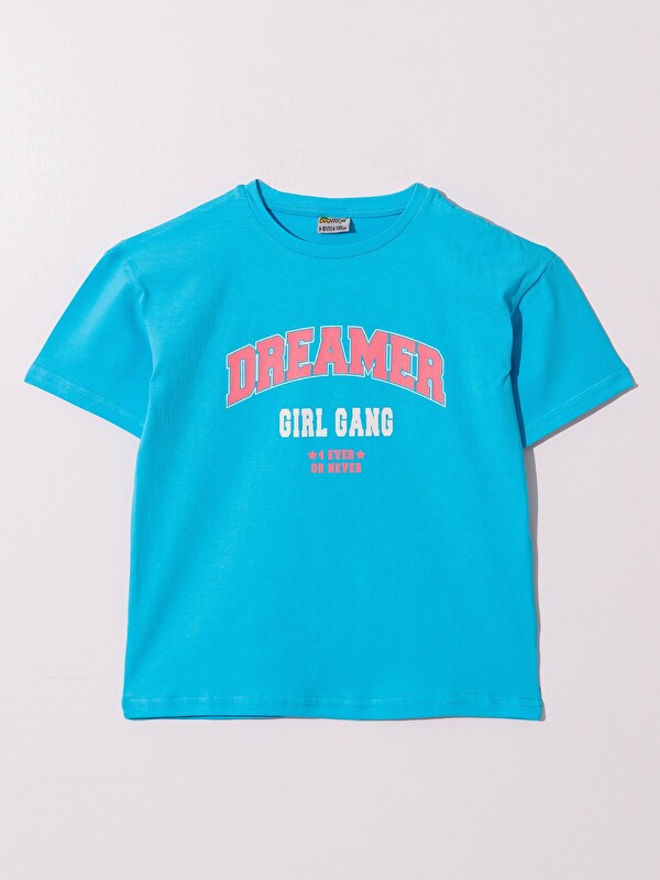 Mışıl Kids Dreamer Girl Gang Baskılı Kız Çocuk Tişört T-Shirt