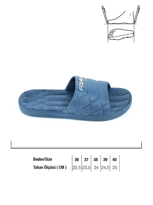 Yazlık Islak Zemine Uygun Kadın Terlik - Görsel 4