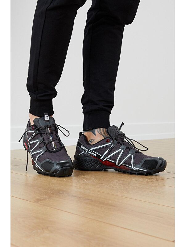 Erkek Füme Beyaz Trekkıng Ayakkabı Tb160 - Görsel 5