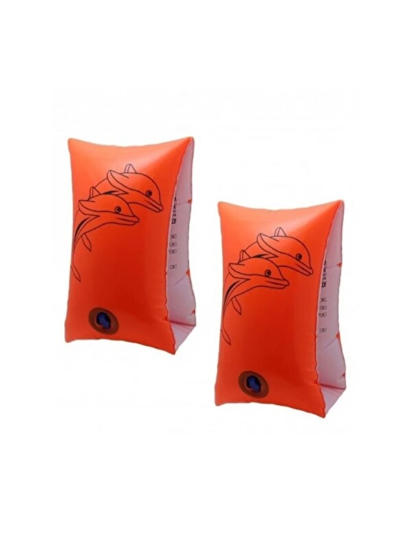 Bestway Turuncu Baskılı Büyük Kolluk 32x17 cm - Standart