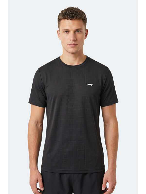 SLAZENGER HARDFLEX Erkek  Siyah Tişört