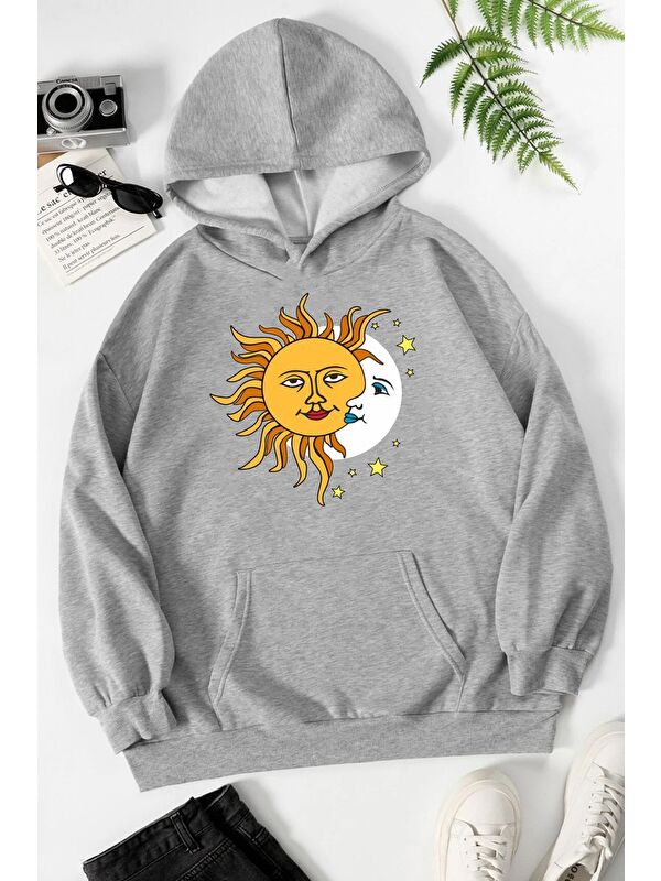 uyguntarz Unisex Larks' Tongues in Aspic Baskılı Sweatshirt