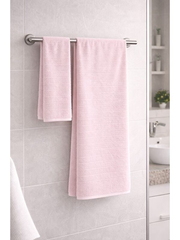 Mulberry Santos 2’li Havlu Seti (El & Banyo) %100 Pamuk – Yumuşak ve Emici