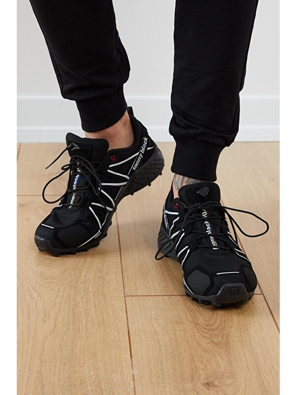 Erkek Siyah Beyaz Trekkıng Ayakkabı Tb160 - Görsel 5