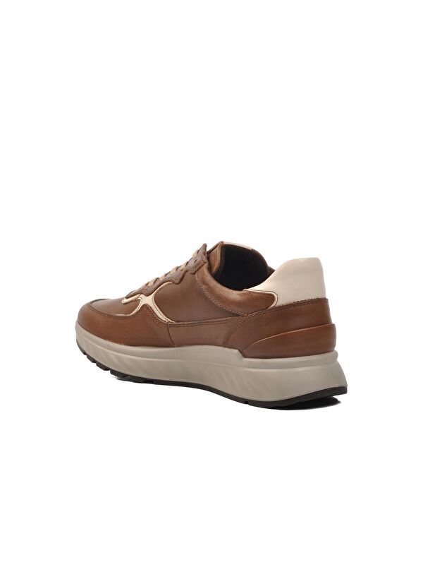 Esse Taba Hakiki Deri Erkek Sneaker 28840 - Görsel 5