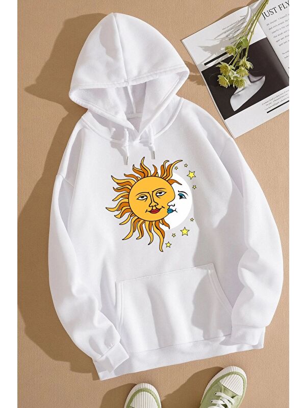 uyguntarz Unisex Larks' Tongues in Aspic Baskılı Sweatshirt
