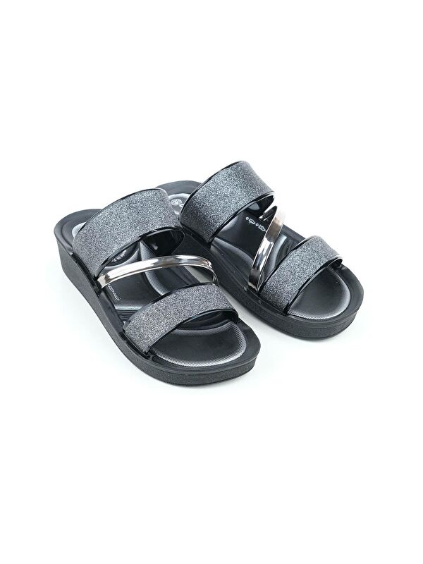 Yazlık Toz Parıltılı Kadın Terlik - Görsel 4