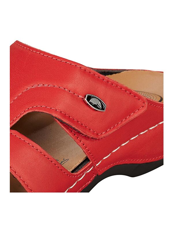 Hakiki Deri Kadın Terlik - Görsel 4