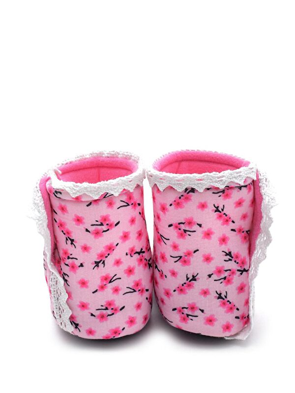 fuşya çiçekli ev botu - Görsel 4