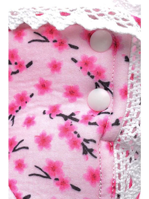 fuşya çiçekli ev botu - Görsel 6