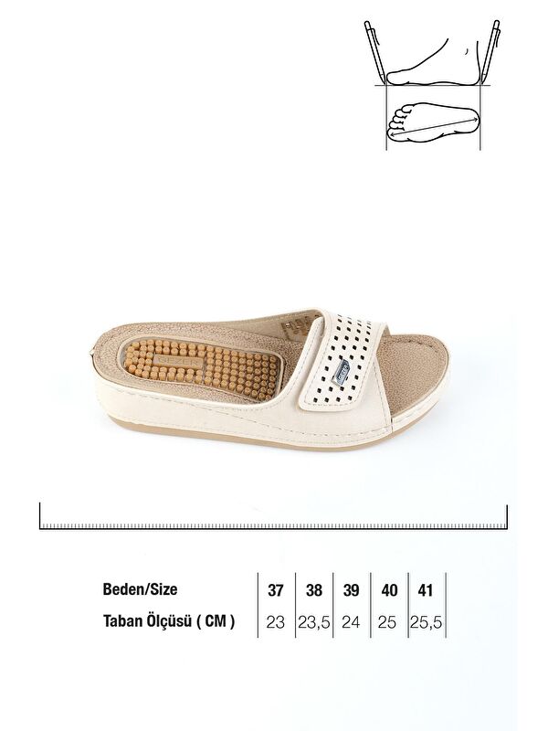Yazlık Kadın Masaj Taban Terlik - Görsel 3