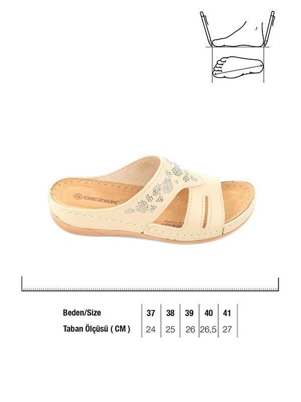 Yazlık Kadın Suni Deri Koleksiyon Terlik - Görsel 3