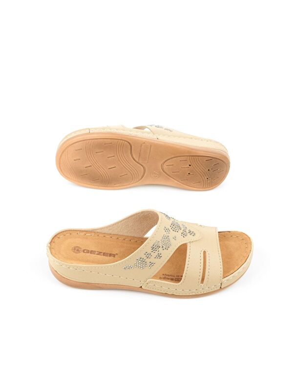 Yazlık Kadın Suni Deri Koleksiyon Terlik - Görsel 6