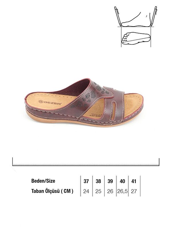 Yazlık Kadın Suni Deri Koleksiyon Terlik - Görsel 3