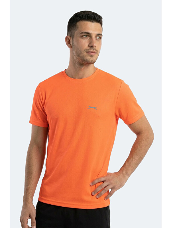 SLAZENGER HERRERA IN Erkek  Neon Turuncu Tişört
