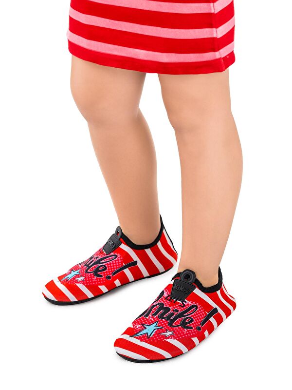 Smile Havuz Plaj Kız Çocuk Deniz Ayakkabısı 7532 - Görsel 4